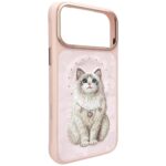 Etui Nimmy Lucky Fashion Cat MagSafe do   iPhone 17 Pro Max różowy - imagine 3