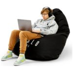 DIABLO gaming pouffe black - imagine 5