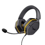 Trust 25784 headphones/headset Wired Head-band Gaming Black  Yellow - imagine 2