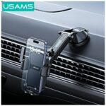 Car holder USAMS ZJ086 for windshield/dashboard black - imagine 3