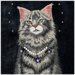 Etui Nimmy Lucky Fashion Cat MagSafe do   iPhone 17 Pro Max czarny - imagine 6