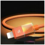 Cable USAMS U93 30W USB-C to Lightning 1.2m orange - imagine 2