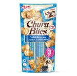 INABA Churu Bites Chicken with tuna and scallops - cat treats - 3x10 g
