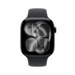 Apple Watch S11 Aluminium Cellular 46mm Diamantschwarz (Sportarmband schwarz) M/L - imagine 2