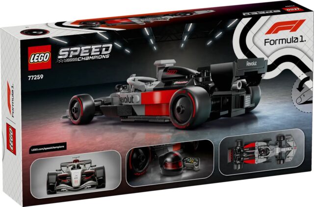 LEGO SPEED CHAMPIONS 77259 Audi Revolut F1 Team R26 Race Car - imagine 5