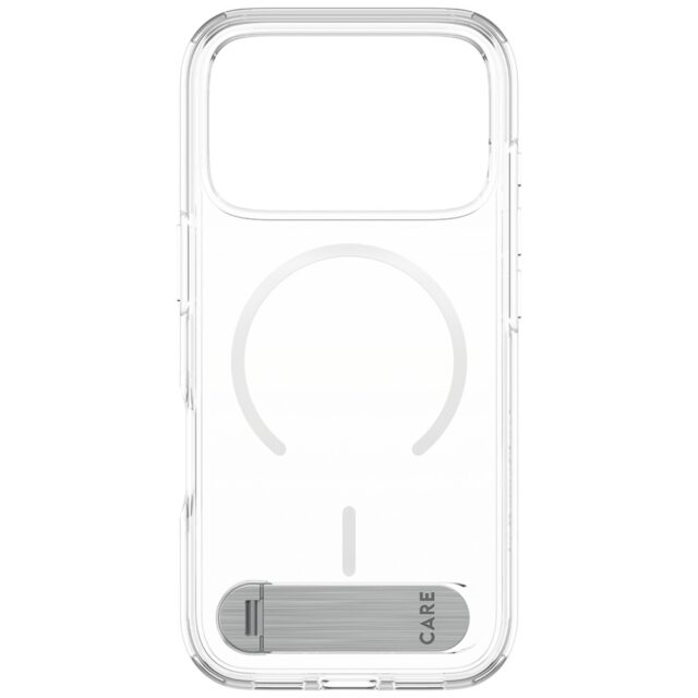 Case CARE by PanzerGlass Feature w. Kickstand MagSafe for iPhone 17 Pro transparent - imagine 3