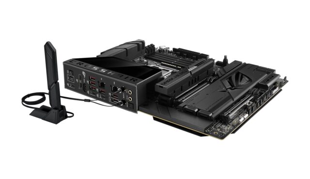 ASUS ROG CROSSHAIR X870E DARK HERO AMD X870E Socket AM5 ATX - imagine 8