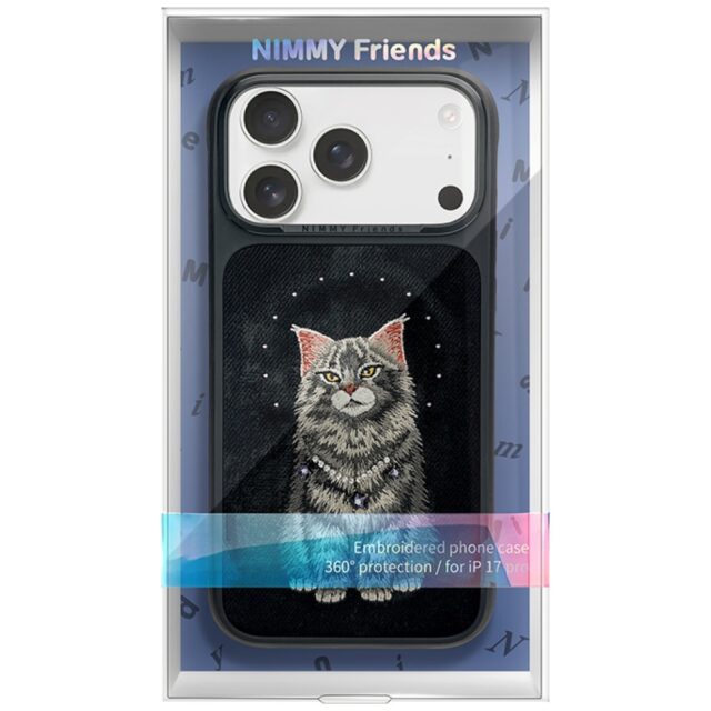Etui Nimmy Lucky Fashion Cat MagSafe do   iPhone 17 Pro Max czarny - imagine 7