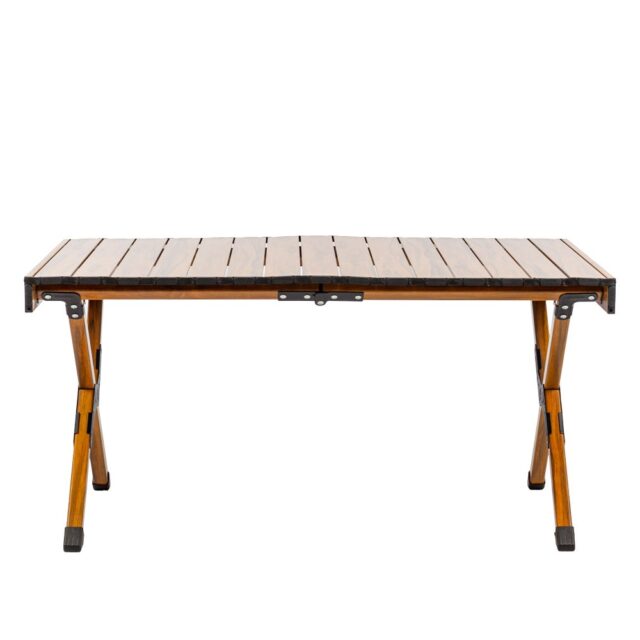 Folding camping garden table DREVO 90cm - imagine 3