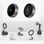 Wireless charger 4smarts 25W Qi2 25 MagSafe RGB 360° grey - imagine 6