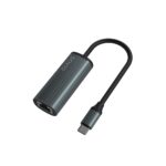 SAVIO Adapter USB-C 3.1 Gen.1 (M) to RJ-45 Gigabit Ethernet (F)  1000 Mbps  AK-56  grey - imagine 7
