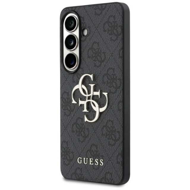 Case Guess 4G Big Metal Logo for Samsung  Galaxy S26 Plus black - imagine 3