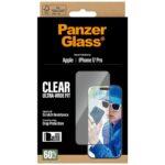 PanzerGlass Ultra-Wide Fit EasyAligner Tempered Glass for iPhone 17 Pro - imagine 5