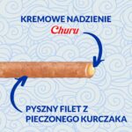 INABA Churu Rolls Chicken recipe wraps Tuna recipe - cat treats - 4x10 g - imagine 4