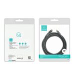 USAMS Kabel pleciony U81 USB-C na USB-C100W PD Fast Charge 6m czarny/black SJ570USB01 (US-SJ570) - imagine 6