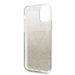 Guess GUHCN61SGTLGO iPhone 11 6,1" / Xr gold hard case Glitter Triangle - imagine 6