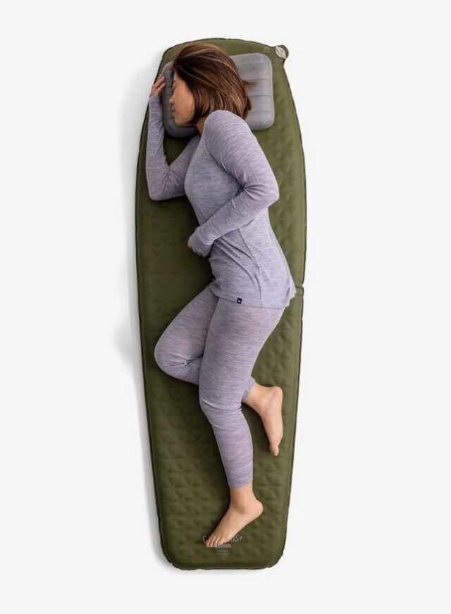 Mata samopompująca SEA TO SUMMIT Camp Plus Mat Cypress - imagine 4