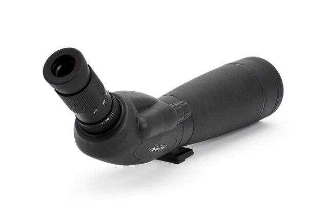 Celestron TrailSeeker 80-45 Degree spotting scope 60x BaK-4 Black - imagine 3