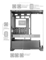 Mars Gaming MCPRISMA computer case Midi Tower Black - imagine 8