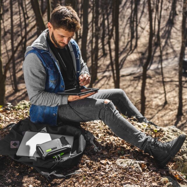 Green Cell CJSGC01 power bank Lithium Polymer (LiPo) 16000 mAh Black - imagine 3