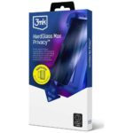 3MK HardGlass Max Privacy Privacy Glass for Samsung Galaxy S26 Black - imagine 2