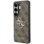 Case Guess 4G Big Metal Logo for Samsung  Galaxy S26 Ultra brown - imagine 3