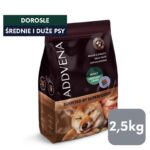ADDVENA BOOSTED BY SUPERFOODS dla dorosłych psów średnich i dużych ras 2 5kg - imagine 2