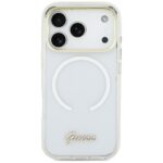 Case Guess IML Gradient Script Metal     MagSafe for iPhone 17 Air white