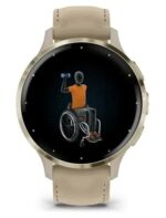 Garmin 010-02785-55 smartwatch / sport watch 3.05 cm (1.2 ) AMOLED 41 mm Digital 390 x 390 pixels Touchscreen Gold Wi-Fi GPS (satellite) - imagine 6