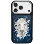 Etui Nimmy Koń MagSafe do iPhone 17 Pro   Max szary