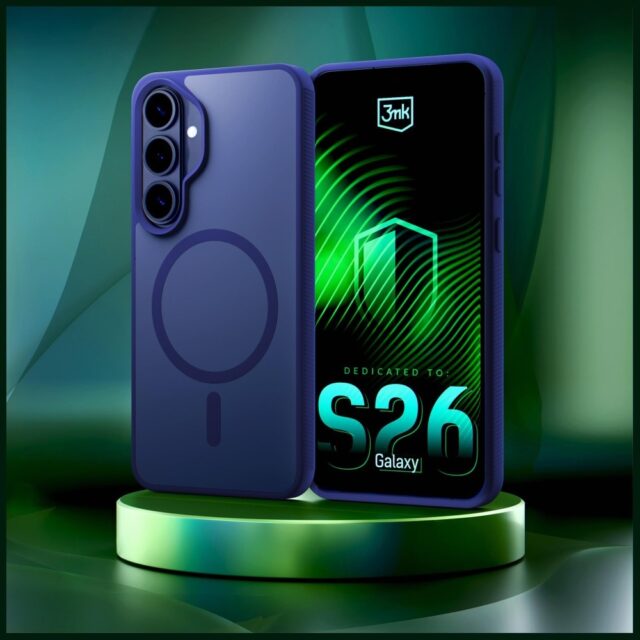 Etui 3MK Smoke MagCase do Samsung Galaxy S26 niebieski - imagine 7