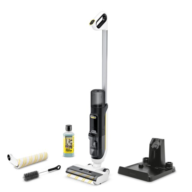 Mop elektryczny z funkcją odkurzania KARCHER FCV 3 Extra+ - 1.056-126.0 - imagine 5