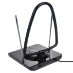 Maclean MCTV-963 High Gain Indoor Aerial Antenna Low Noise Digital Analog Freeview FM DVB Strongt 45dB DVB-T/T2 H.265 HEVC - imagine 8