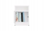 GALAX 30/1D WHITE BEDSIDE TABLE - imagine 3