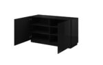 Cama sideboard 2D REJA black gloss/black gloss - imagine 6