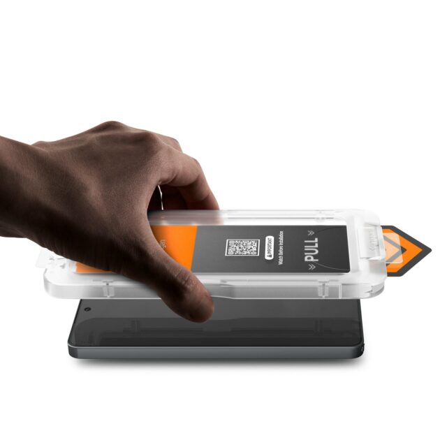 Tempered glass Spigen Glas.TR EZ FIT PRO HD for Samsung Galaxy S26 Ultra transparent - imagine 4