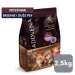 ADDVENA BOOSTED BY SUPERFOODS dla szczeniąt średnich i dużych ras 2 5kg