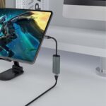 SAVIO Adapter USB-C 3.1 Gen.1 (M) to RJ-45 Gigabit Ethernet (F)  1000 Mbps  AK-56  grey - imagine 5