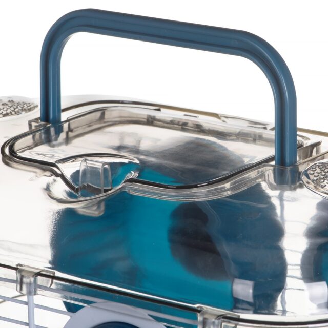 ZOLUX Rody 3 Mini Cage - Blue - imagine 6