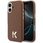 Case Karl Lagerfeld Karl Head Logo       MagSafe for iPhone 17 brown