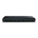 TP-Link UH720 hubs and hubs USB 3.2 Gen 1 (3.1 Gen 1) Micro-B 5000 Mbit/s Black - imagine 2