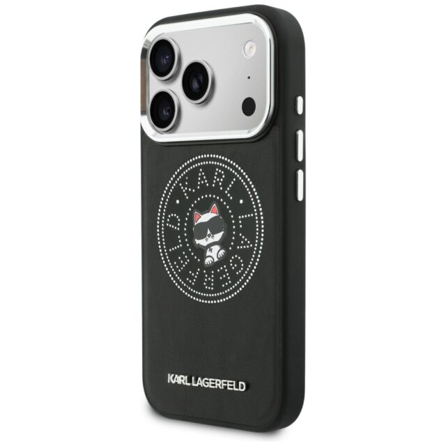 Etui Karl Lagerfeld Point & Choupette     Sketch MagSafe do iPhone 17 Pro czarny - imagine 2