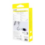 Baseus Dura Type C fast charging cable for iP 20 W 1 m Black  Gold - imagine 6