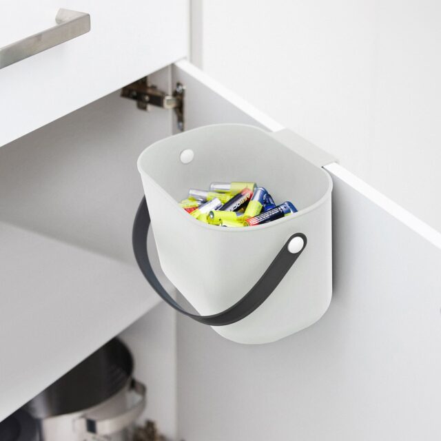 ROTHO Albula White - waste sorting container - 3 2l - imagine 2