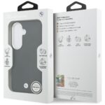 BMW Signature PU Leather Metal Logo Magnetic Zadní kryt pro Samsung Galaxy S26 Black - imagine 8