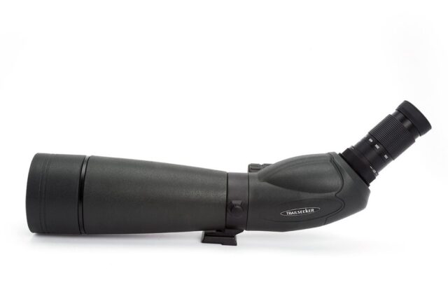 Celestron TrailSeeker 80-45 Degree spotting scope 60x BaK-4 Black - imagine 4