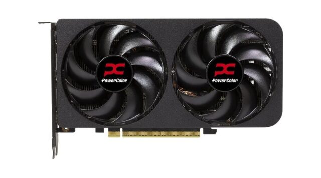 Graphics card. PowerColor RX9060XT 8G-A - imagine 2