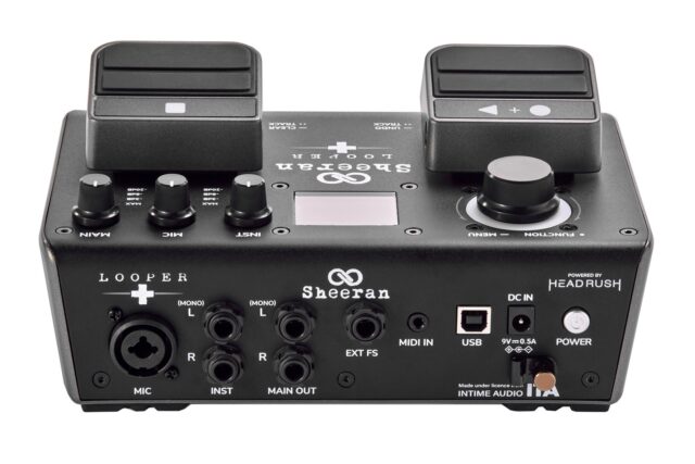 Sheeran Looper+ by HeadRush - looper  vocal processor - imagine 7