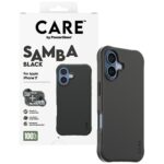 Case CARE by PanzerGlass Fashionable Samba MagSafe for iPhone 17 black - imagine 4