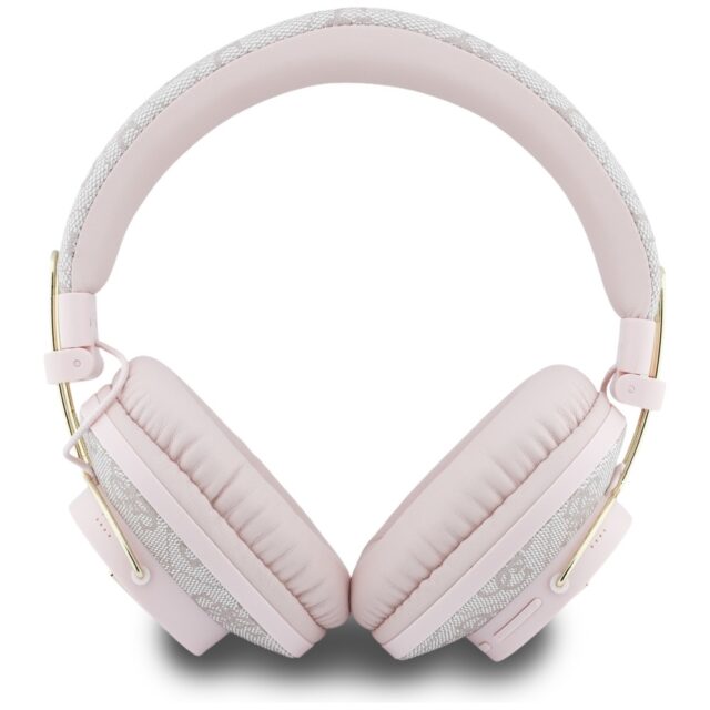 Over-ear headphones Guess Triangle Logo    Bluetooth ENC pink - imagine 3